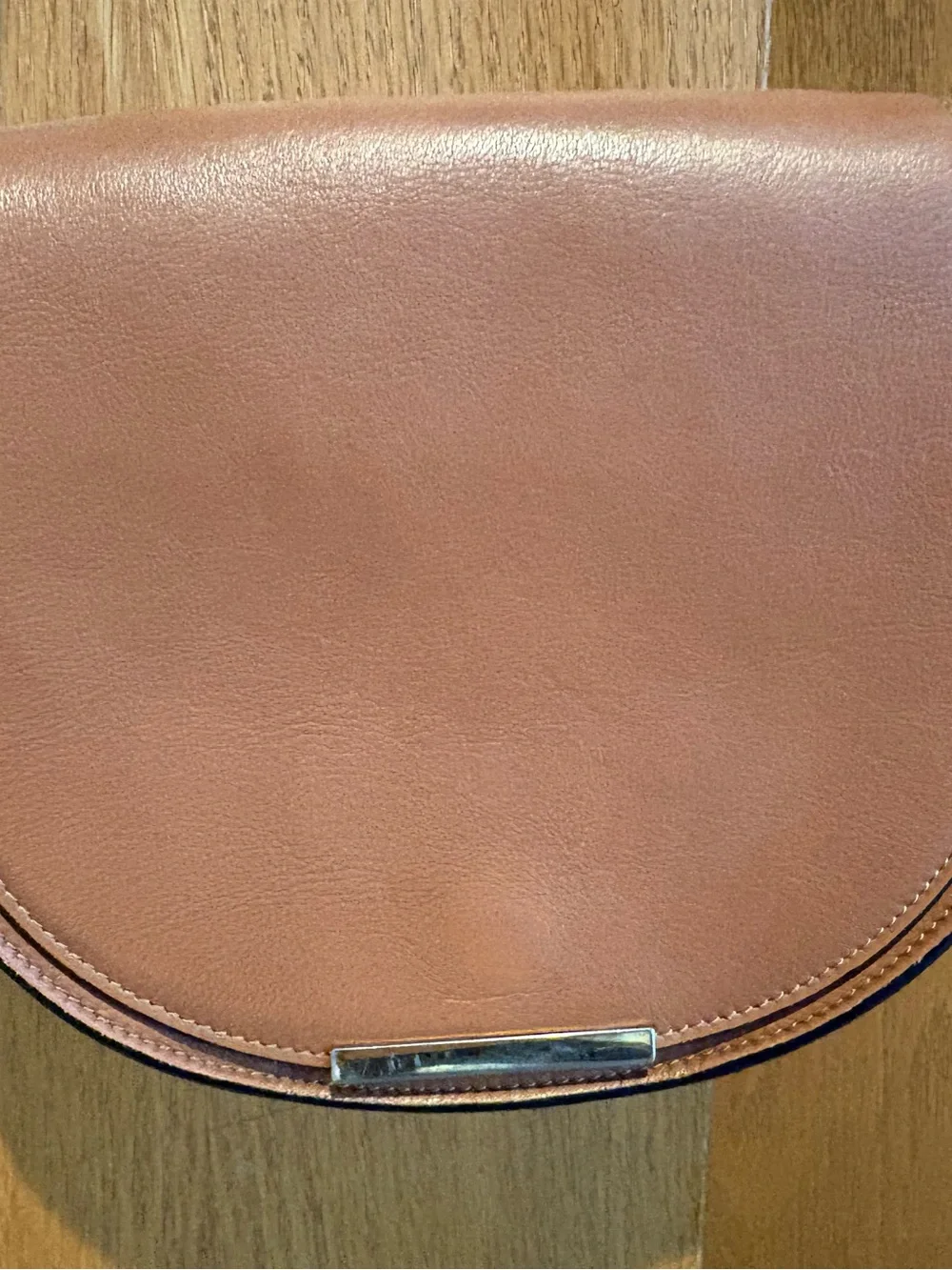 Cuyana Brown Leather Crossbody Saddle Bag - Women